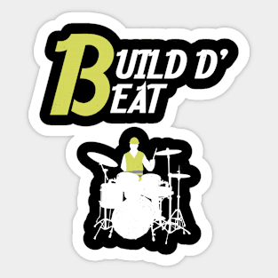 Engineering Student Engineer Drummer Drum Gift Adult Sticker